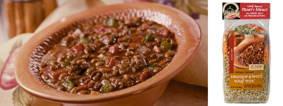Frontier Soup - Indiana Sausage Lentil