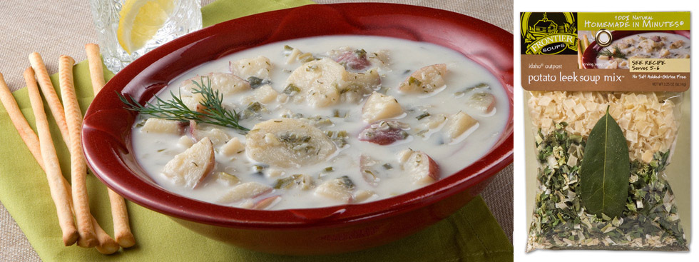 Frontier Soup - Washington High Plains Potato Leek Soup